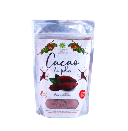 Cacao en polvo Nativa 220g
