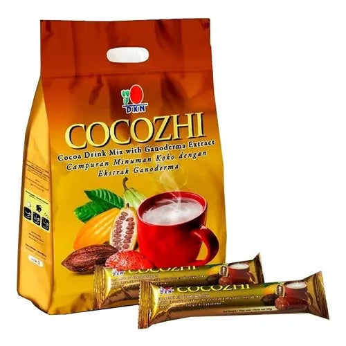 Cocozhi - Ganoderma Chocolate con leche DXN 20 sobres