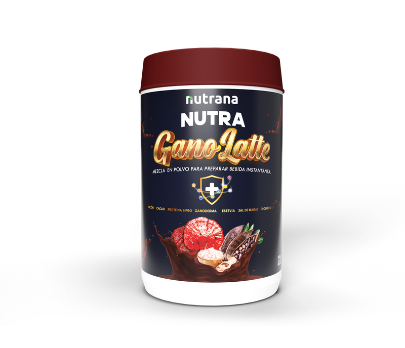 Chocolate con Ganoderma Ganolatte Nutrana frasco 300g