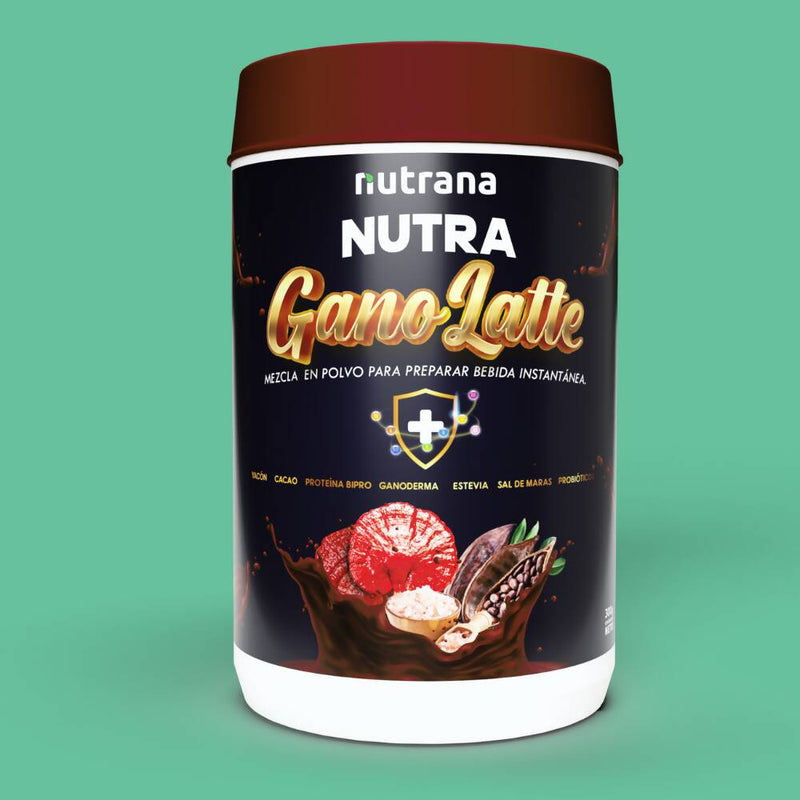 Chocolate con Ganoderma Ganolatte Nutrana frasco 300g