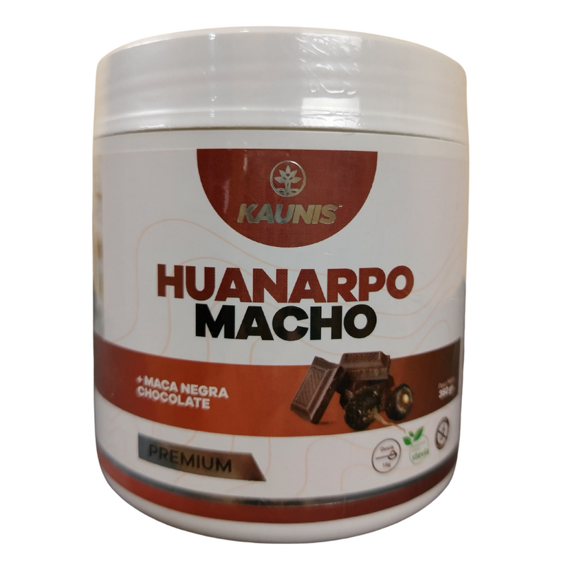 Huanarpo Macho + Maca Negra sabor a Chocolate Kaunis 500g