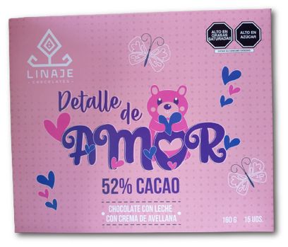 Bombones Chocolate Linaje Estuche 160g - 20 x 8g