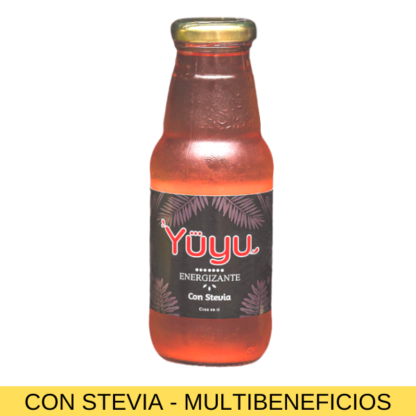 Pack Bebida herbal energizante coca y guaraná Yuyu 12 x 300ml