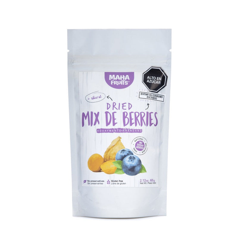 Mix Berries deshidratados 120gr Maha Fruits 120g