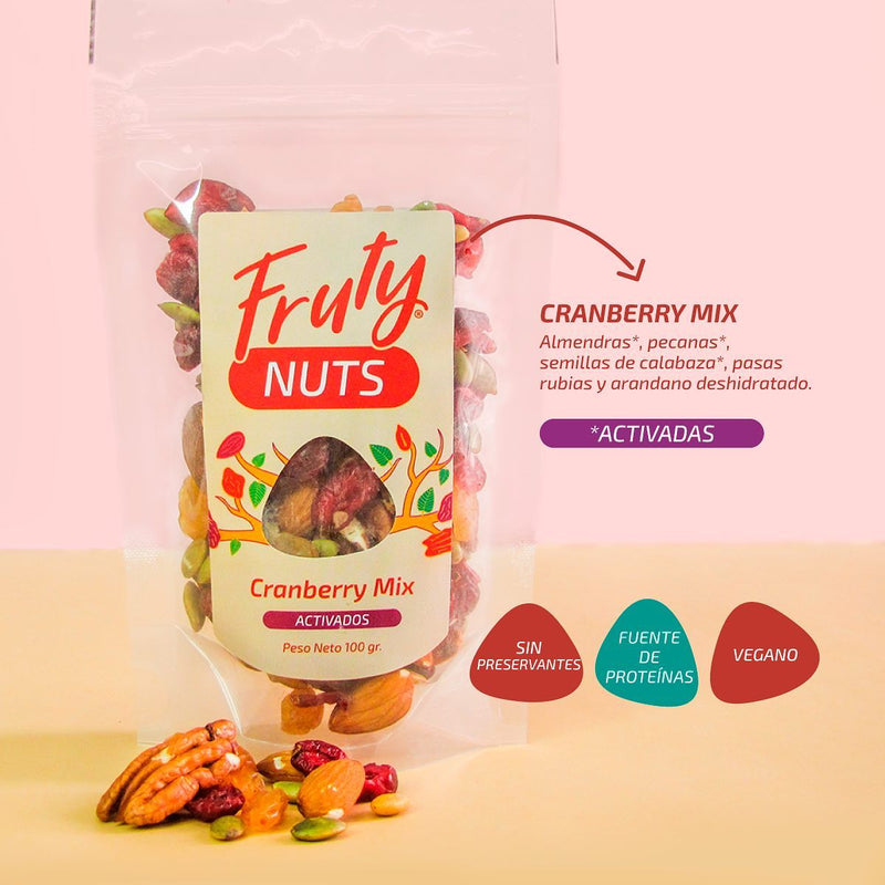 Frutos activados Cranberry Mix Fruty 100 g