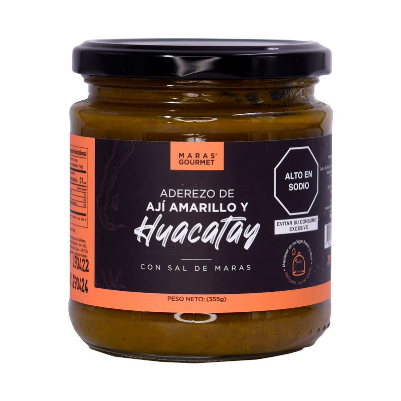 Aderezo de Ají Amarillo y Huacatay Maras Gourmet 355g