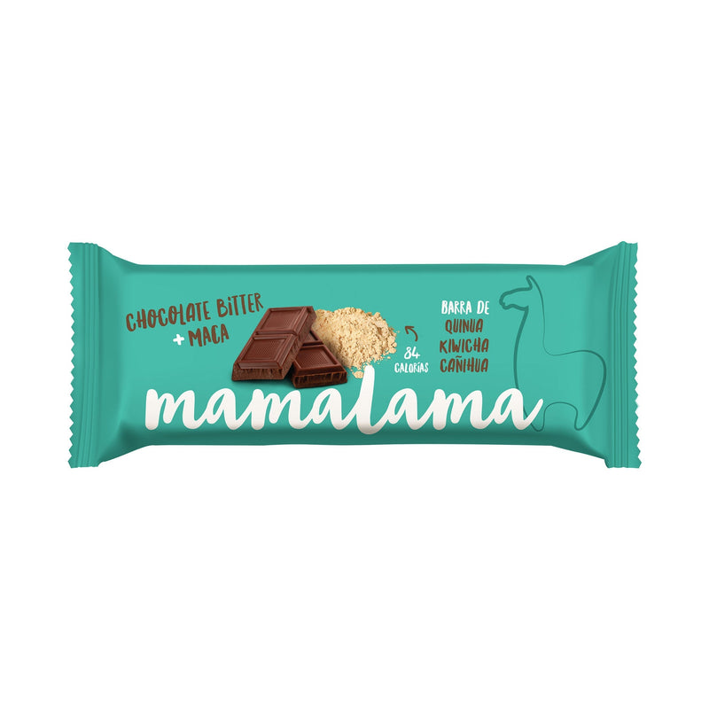 Barra Energética Chocolate Biter-Maca  Mamalama 100gr