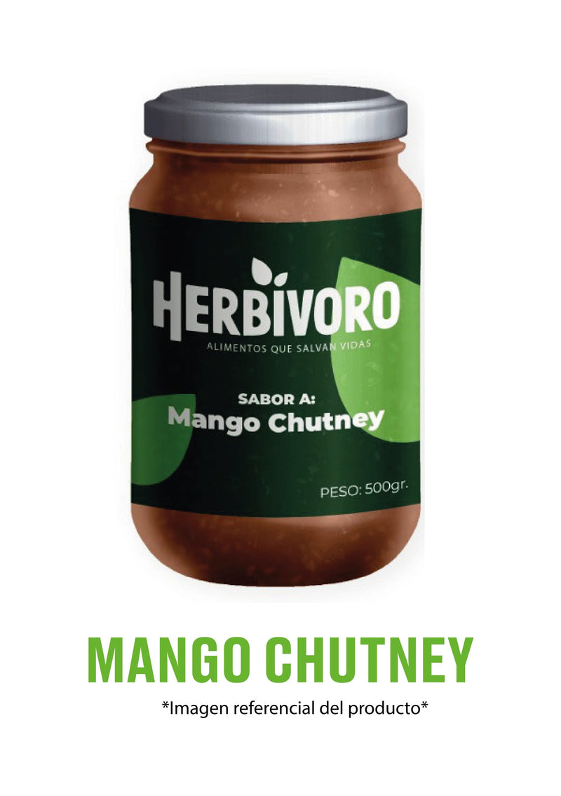 Salsa Mango Chutney Herbivoro 500g