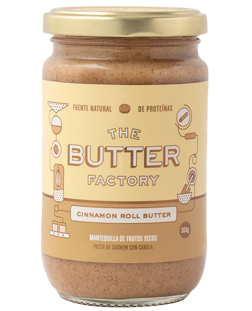 Mantequilla de Cinnamon roll  The Butter Factory 300g