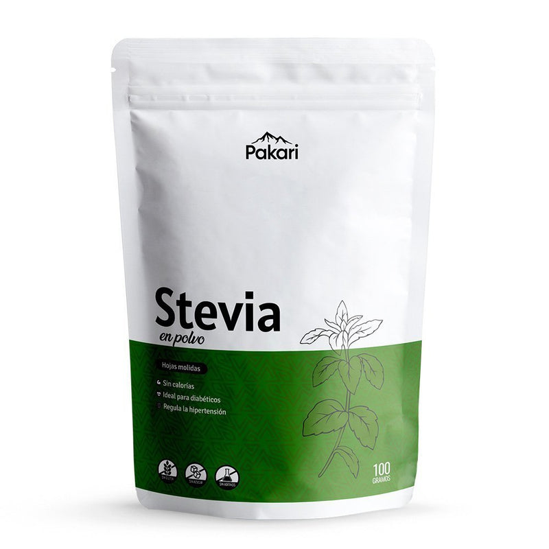 Stevia en polvo Pakari Nutrition 100 g