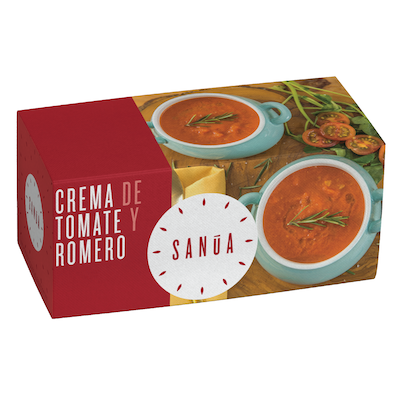 Crema de Tomate y Romero Sanúa 480g