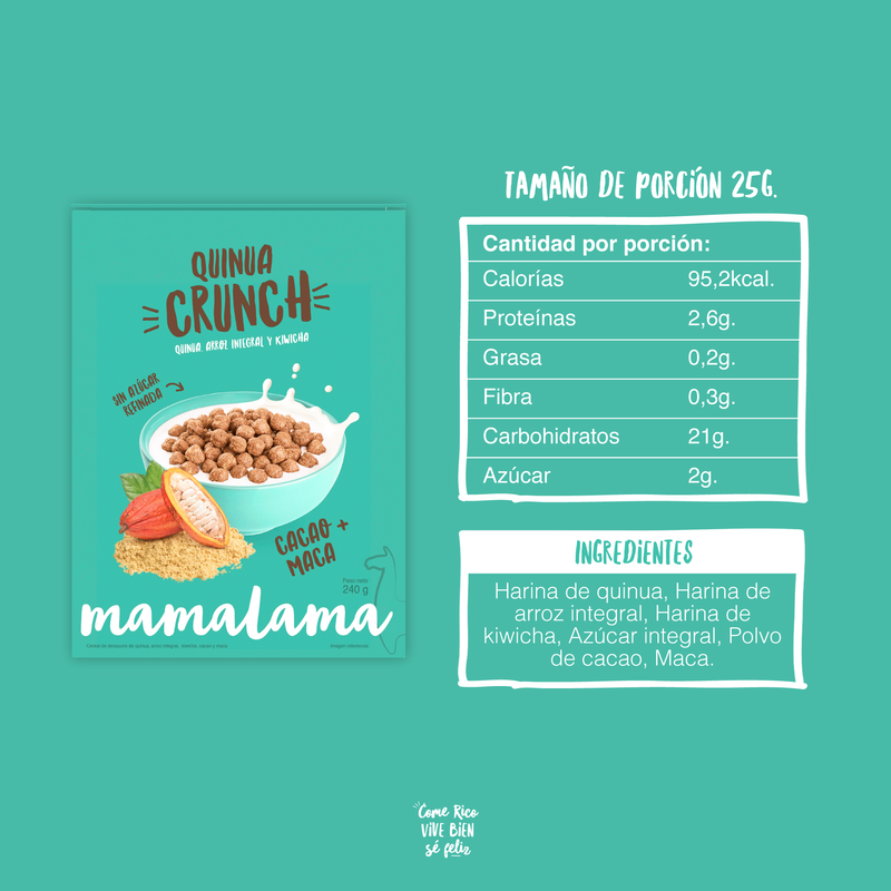 Cereal Maca  Mamalama 240gr