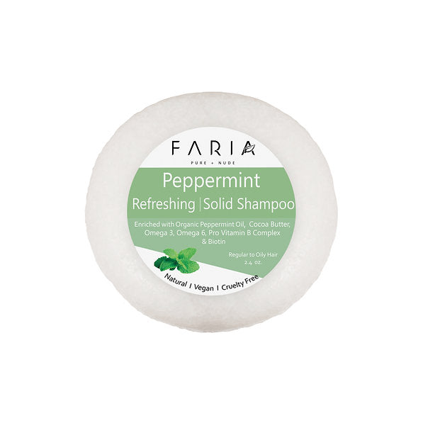 shampoo sólido PEPPERMINT Faria