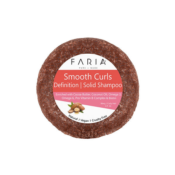 shampoo sólido SMOOTHCURLS Faria