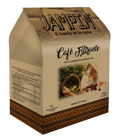 Café filtrante  Jampin 20 sobres