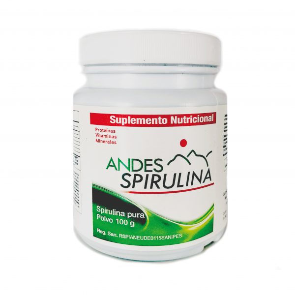 Espirulina en polvo Andes Spirulina 100g