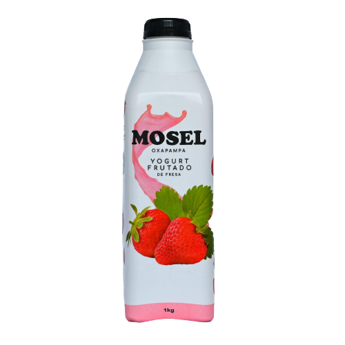 Yogurt frutado de Fresa Mosel 1Lt