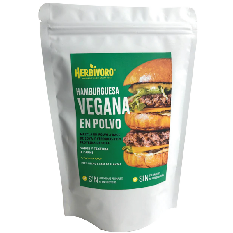 Hamburguesa vegana en polvo Herbivoro 160g