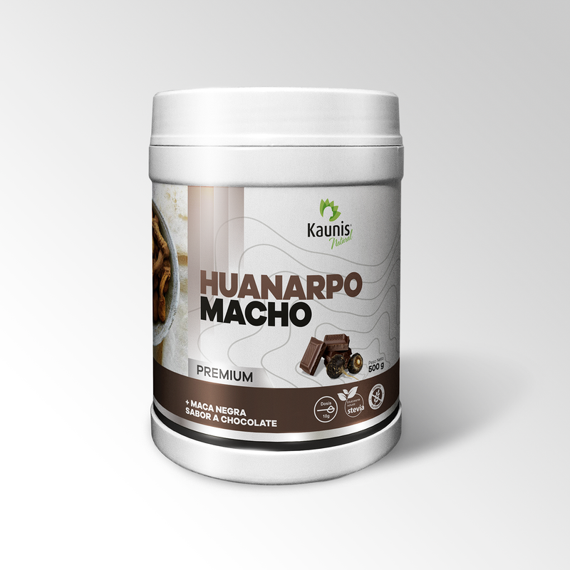 Huanarpo Macho + Maca Negra sabor a Chocolate Kaunis 350g