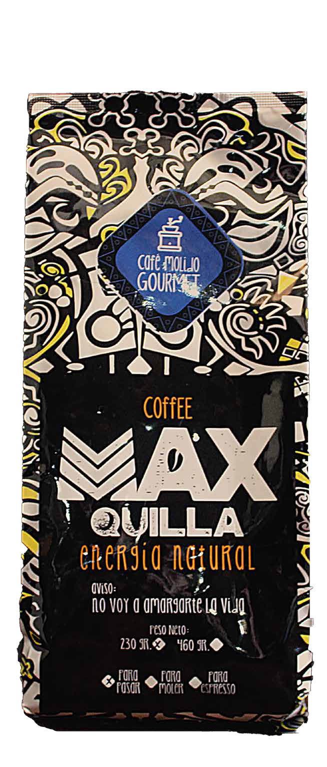 Café Molido Gourmet con Vainilla Max Quilla 230g