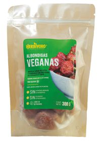 Albóndiga vegana sabor carne congelada Herbivoro bolsa 300g