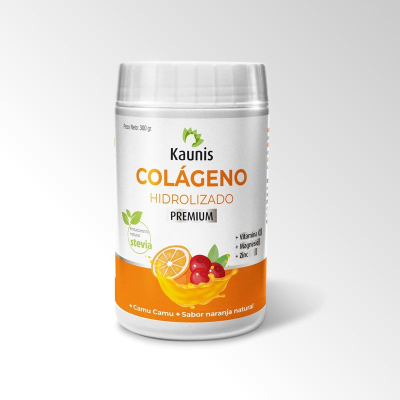 Colágeno Hidrolizado Camu Camu (Vitamina C, Magnesio y Zinc) Kaunis 500g
