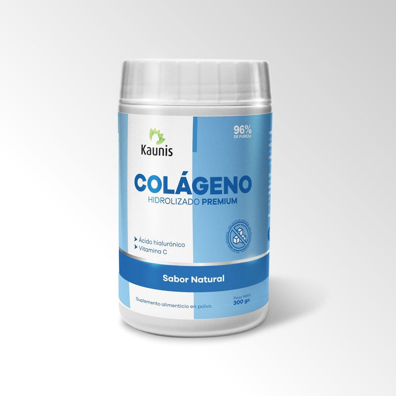 Colágeno Hidrolizado Natural (Ácido Hilaurónico y Vitamina C) Kaunis 300g
