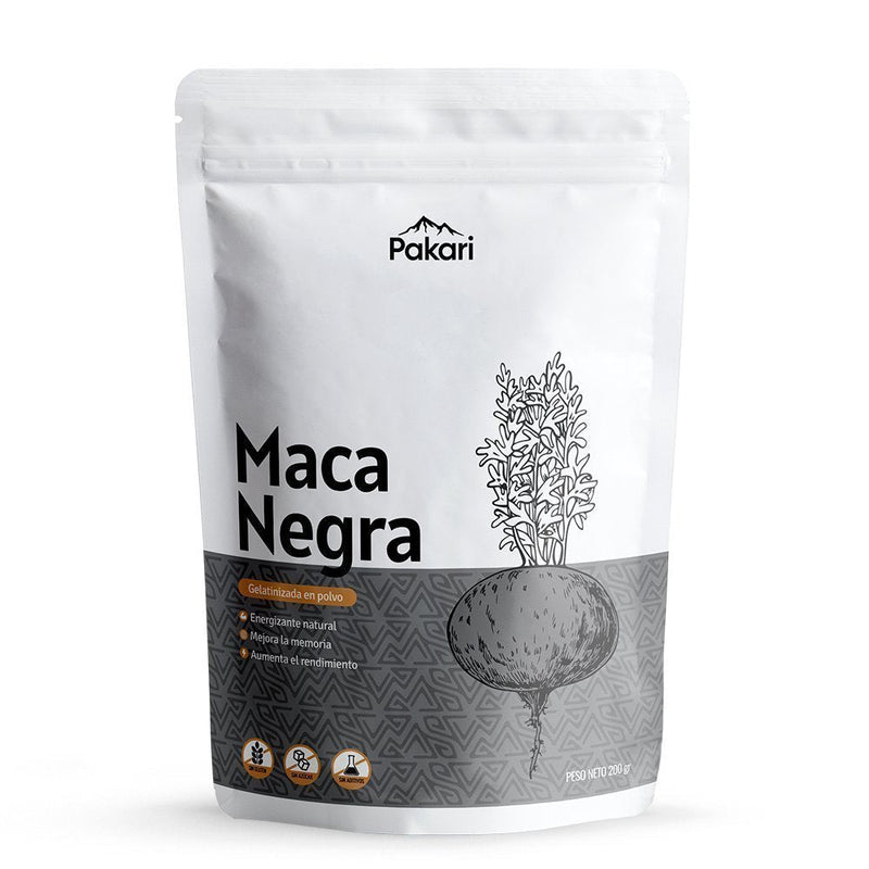 Maca Negra en polvo Pakari Nutrition 200g