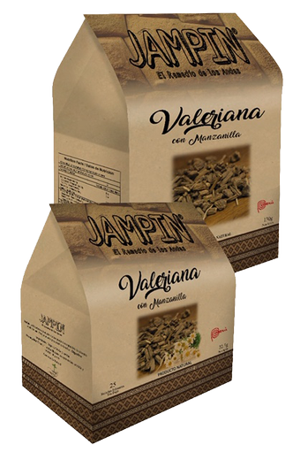 Infusión de Valeriana con manzanilla  Jampin 100 sobres
