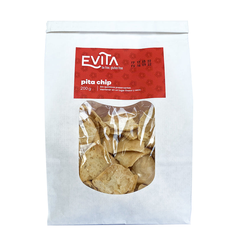 Pita Chip Sin gluten Evita 200g
