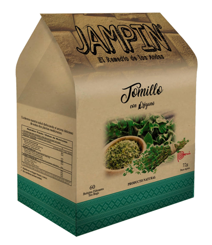 Infusión Tomillo con oregano  Jampin 25 sobres